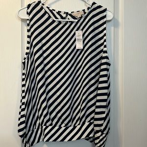 Loft Sheer Blouse. NWT.